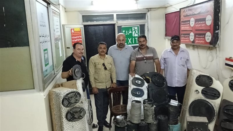 حملة علي مكبرات الصوت،
