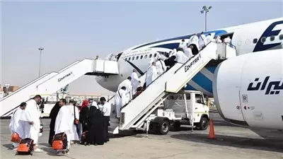 مصر للطيران تنظم غدًا 17 رحلة جوية لعودة حجاج بيت الله الحرام