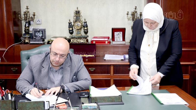 محافظ بني سويف يعتمد
