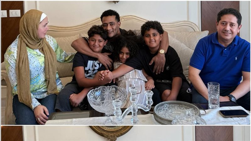 محمد رمضان ونجله