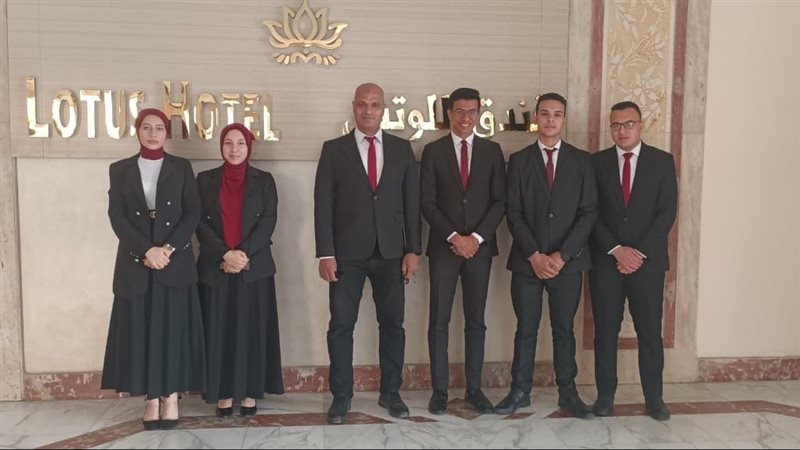 وفد جامعة دمنهور،