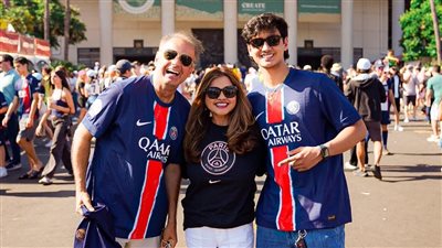 جماهير باريس سان جيرمان تساند فريقها قبل مواجهة بوتافوجو بكأس العالم للأندية (صور)