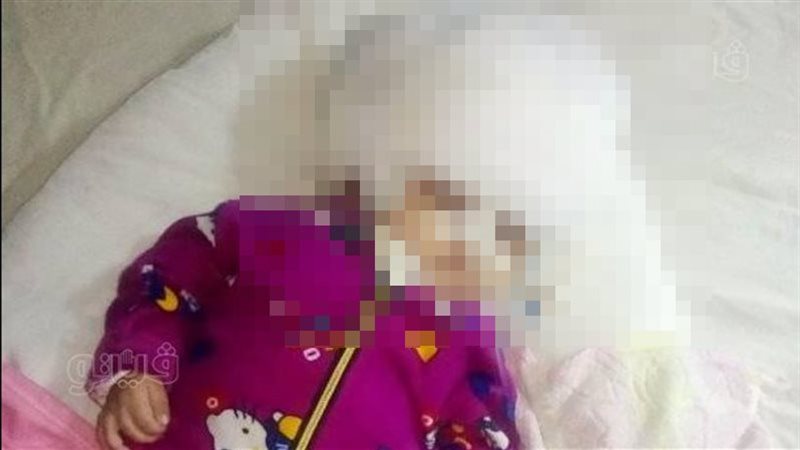 مرض طفلتها تسبب فى
