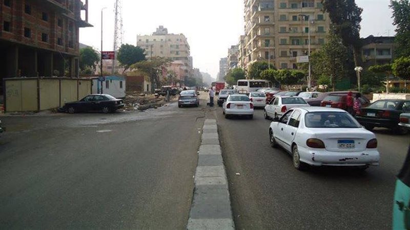 غلق شارع العباسية