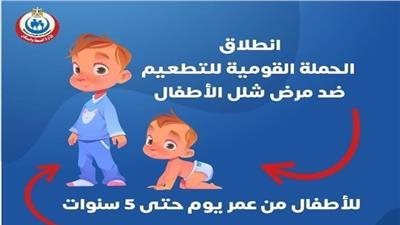 بدء حملة التطعيم ضد مرض شلل الأطفال بأسيوط 19 ديسمبر 