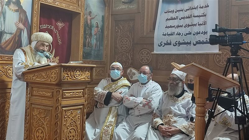 جانب من قداس الأربعين