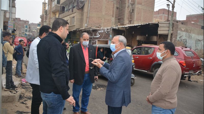 محافظ القليوبية يتفقد