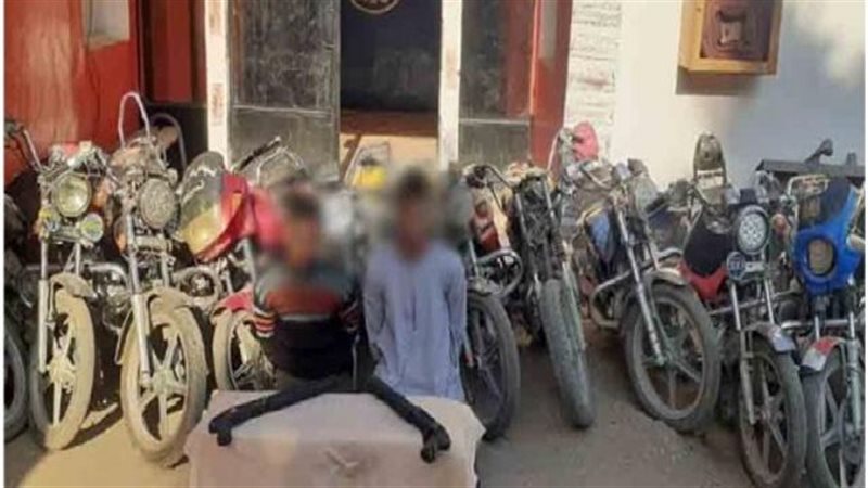 دراجات نارية مسروقة