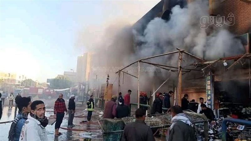 حريق يلتهم مطعم مشويات