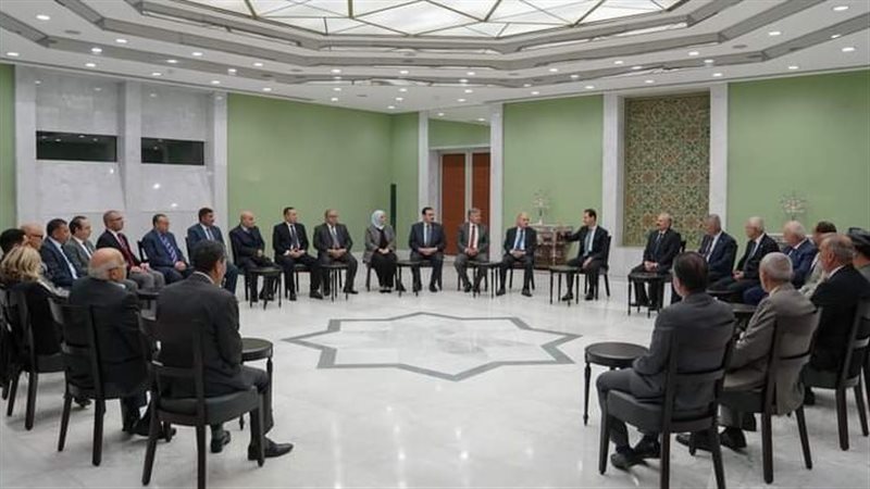 اجتماع الرئيس السوري
