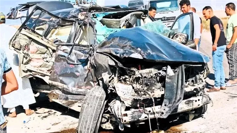 حادث تصادم بين ثلاث
