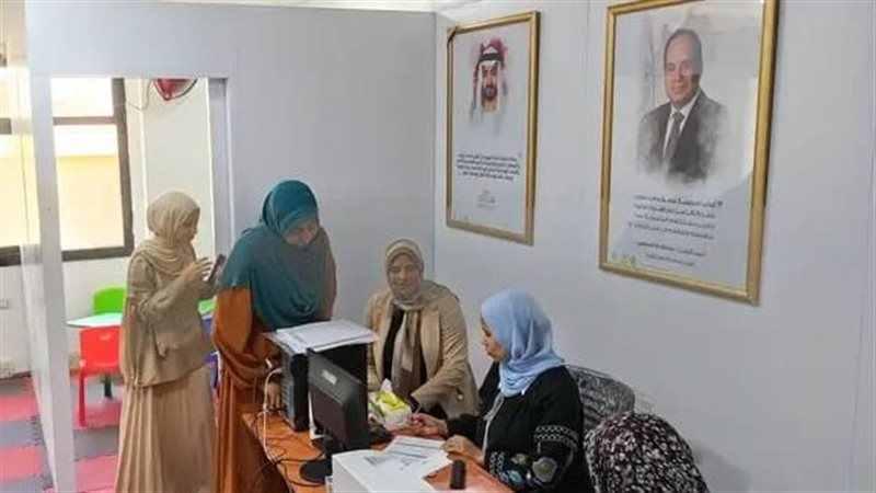 جانب من العمل بالمركز،