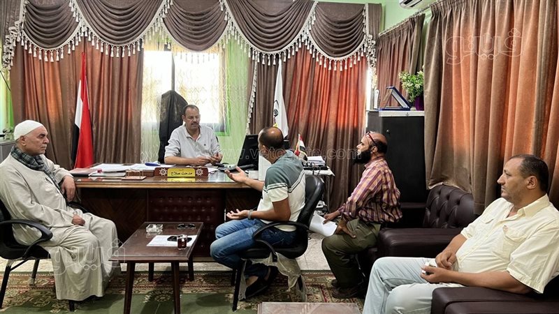 لقاء رئيس مركز سمسطا