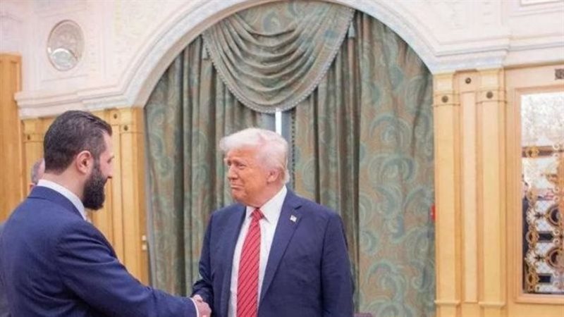 الشرع وترامب، فيتو