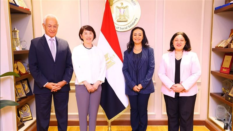 وزيرة التضامن الاجتماعي