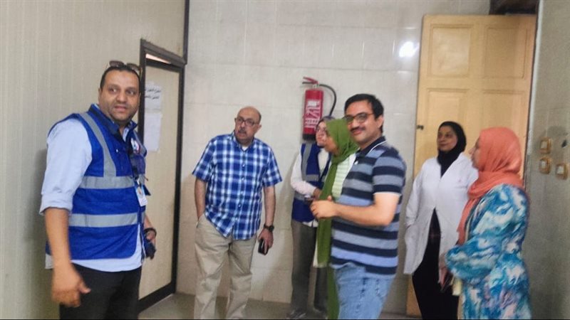 جولة وكيل وزارة الصحة