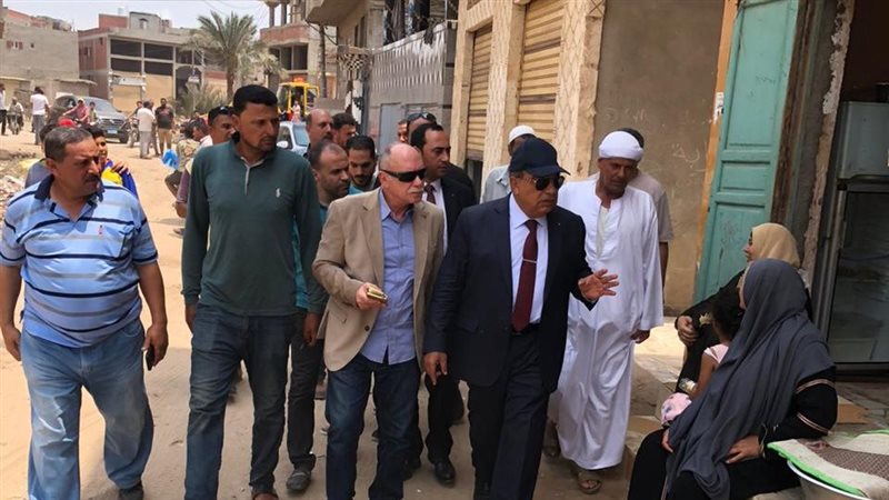 جولة محافظ الدقهلية،