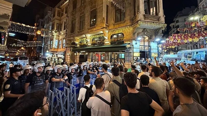 مظاهرات في تركيا
