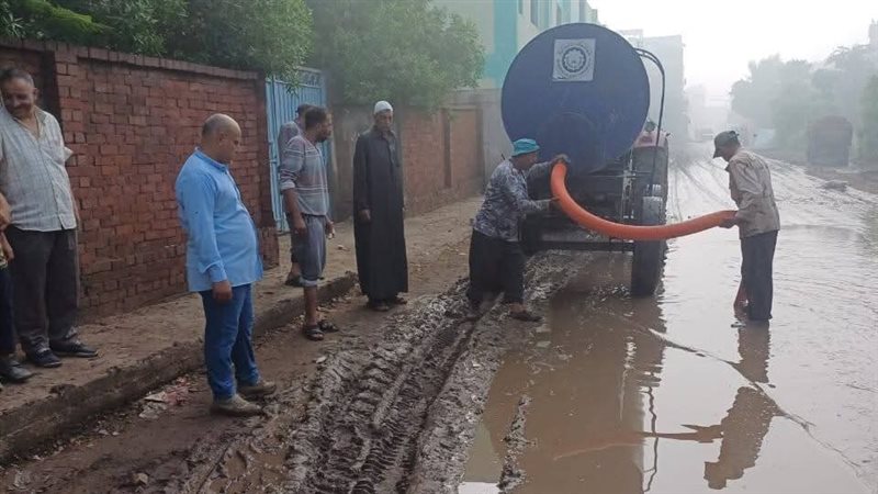 سحب مياه الامطار