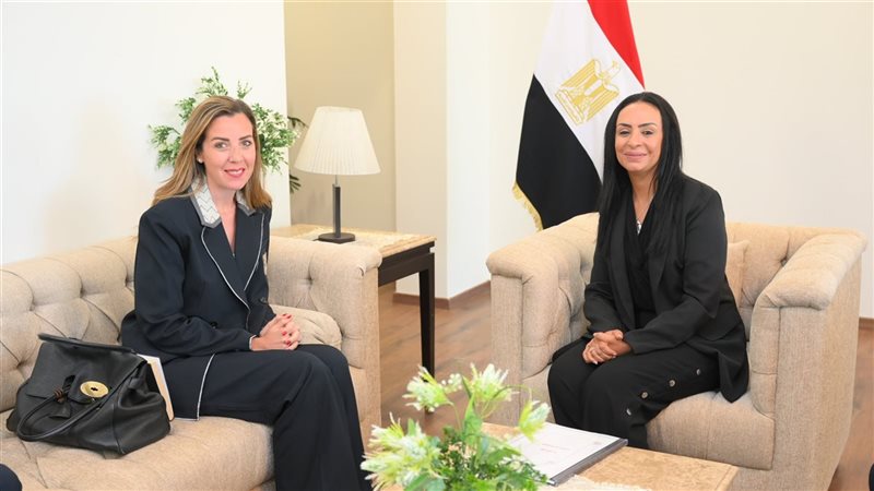 مايا مرسي وزيرة التضامن