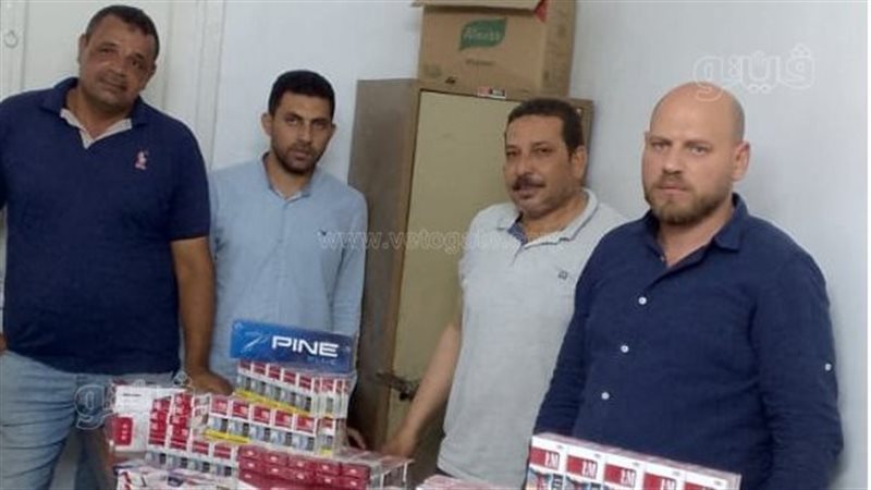 ضبط سجائر مهربة ببني