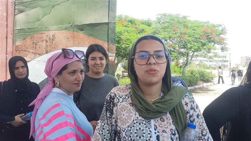 جانب من آراء الطالبات،