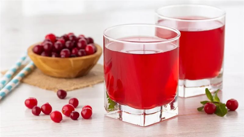 عصير التوت البري،