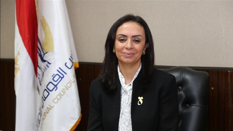  مايا مرسى وزيرة