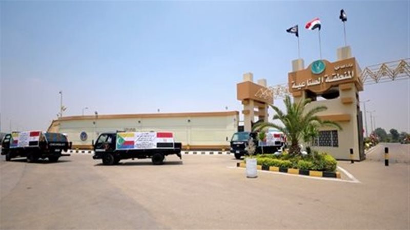 مصر ترسل شحنات من