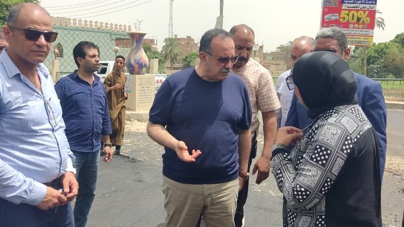 محافظ أسيوط يتفقد