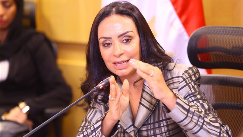 مايا مرسي وزيرة التضامن