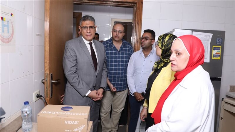جولة محافظ الجيزه