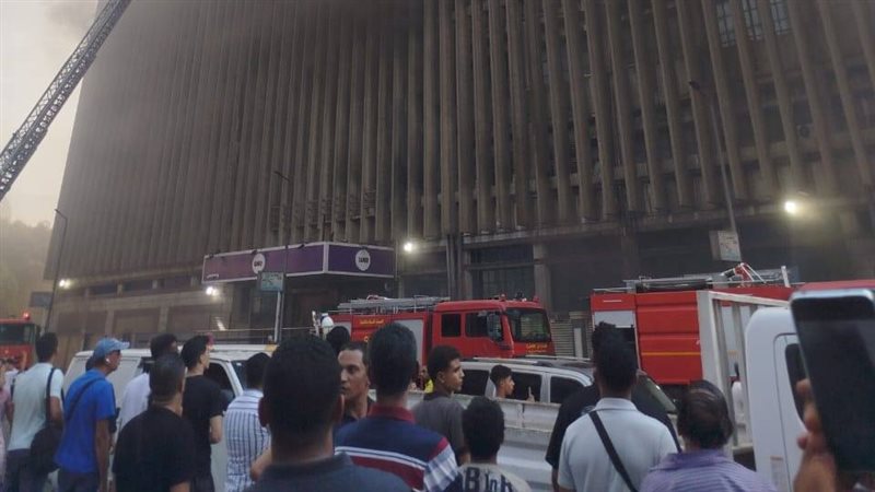 حريق سنترال رمسيس،فيتو