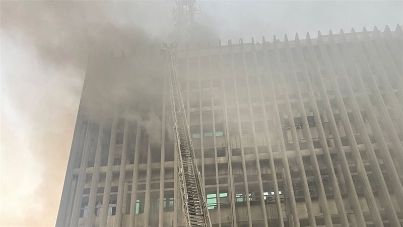 حريق سنترال رمسيس،