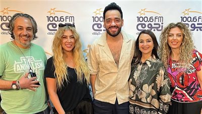 نجوم ريكوردز تحتفل بنجاح ألبوم رامي جمال محسبتهاش (صور)