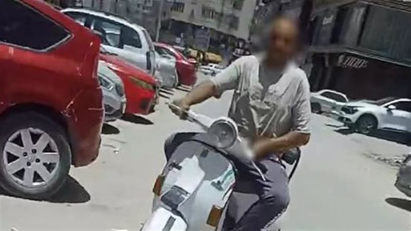 القبض على قائد دراجة