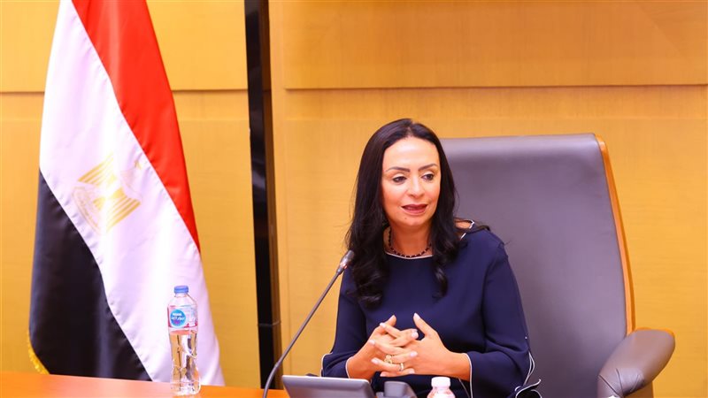 مايا مرسي وزيرة التضامن