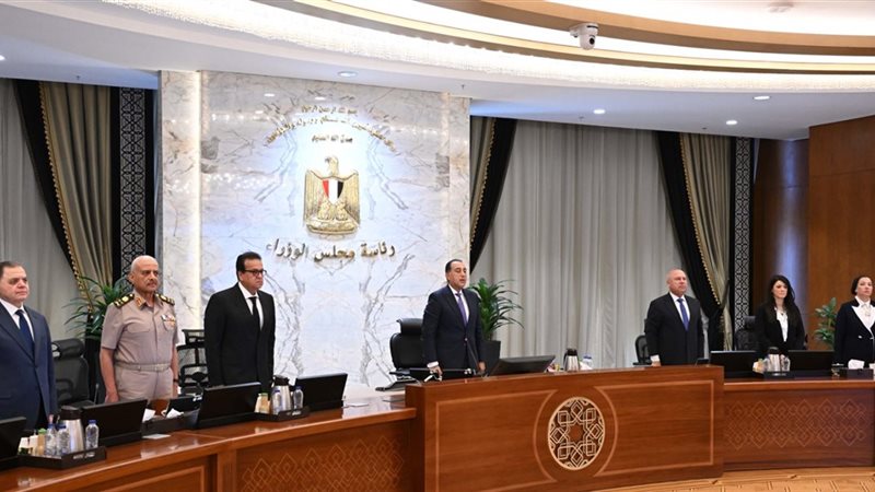 مجلس الوزراء يقف