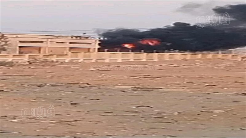 حريق بمحطة محولات