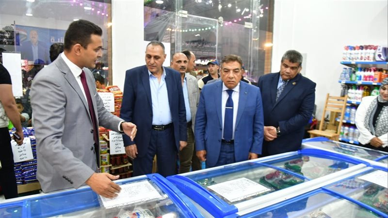 افتتاح سوق بيلقاس،