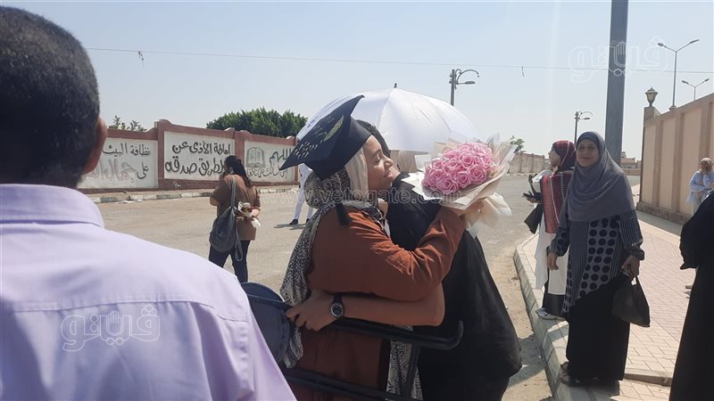 جانب من استقبال أبوين