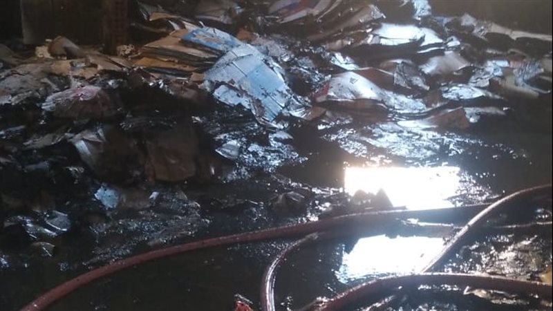 السيطرة على حريق
