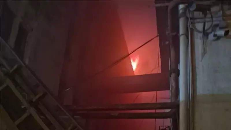 حريق سنترال رمسيس،