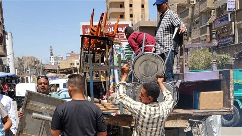 حملة لإزالة الإشغالات