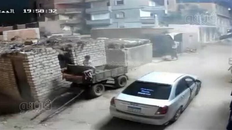  حريق داخل محول كهرباء