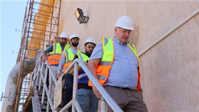 صرف صحي الإسكندرية تستقبل وفد مشروع تحسين توعية المياه بمصرف كيتشنر