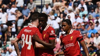 بمشاركة محمد صلاح، ليفربول يتقدم على بريستون 1-0 في الشوط الأول 