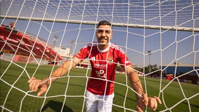 تقلص فرص محمد شريف في تدعيم هجوم الأهلي أمام الاتحاد بالدوري