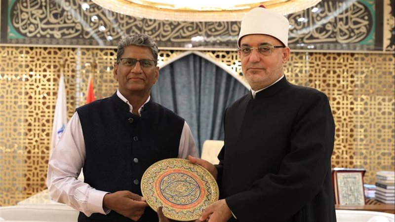 مفتي الجمهورية يستقبل