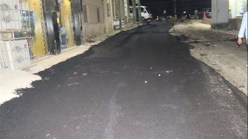خطة الرصف بمحافظة